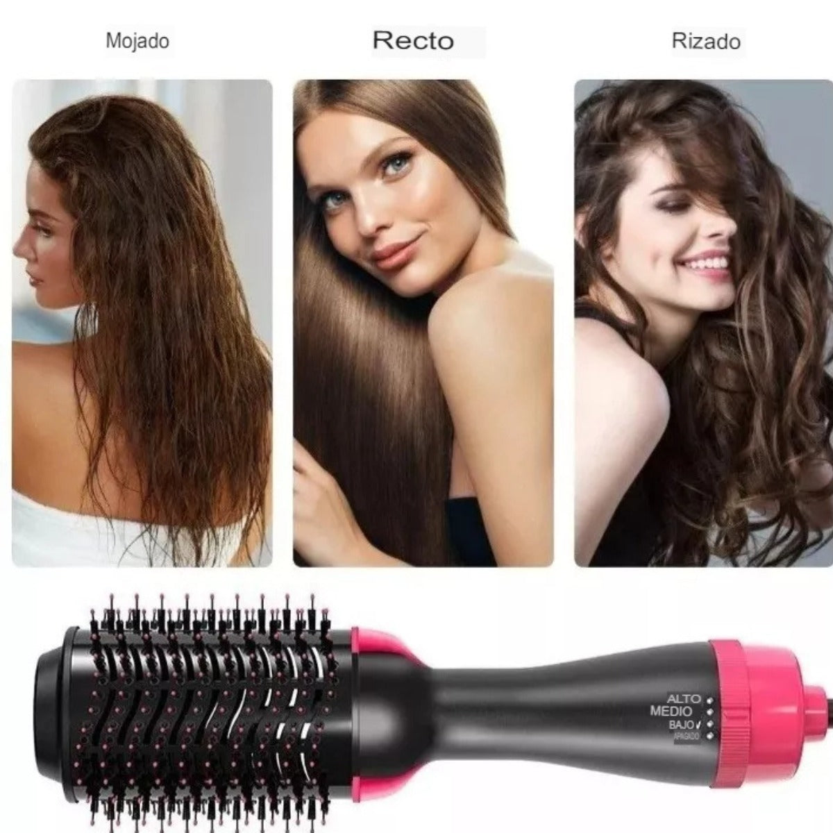HairPro One™ Cepillo alisador 3 en 1