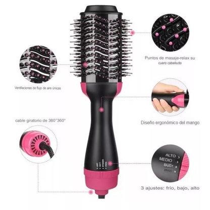 HairPro One™ Cepillo alisador 3 en 1