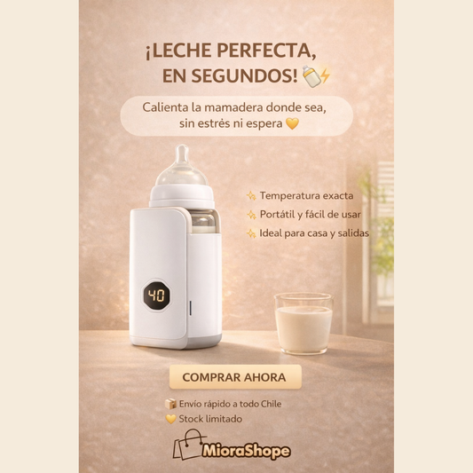 ThermoMilk™ Calentador portatil de mamaderas