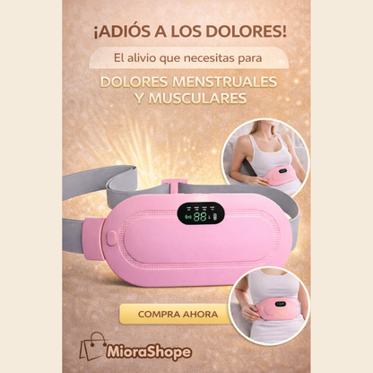 CalmaHeat™ Cinturón Eléctrico Para Cólicos y dolores menstruales.