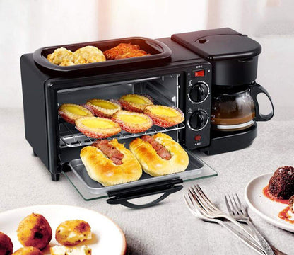 CookMaster 3 en 1™ Horno, cafetera y tostador