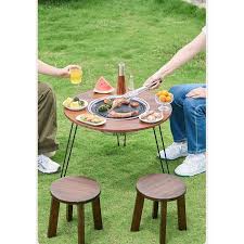 GrillGo™ Mesa Plegable con Parrilla